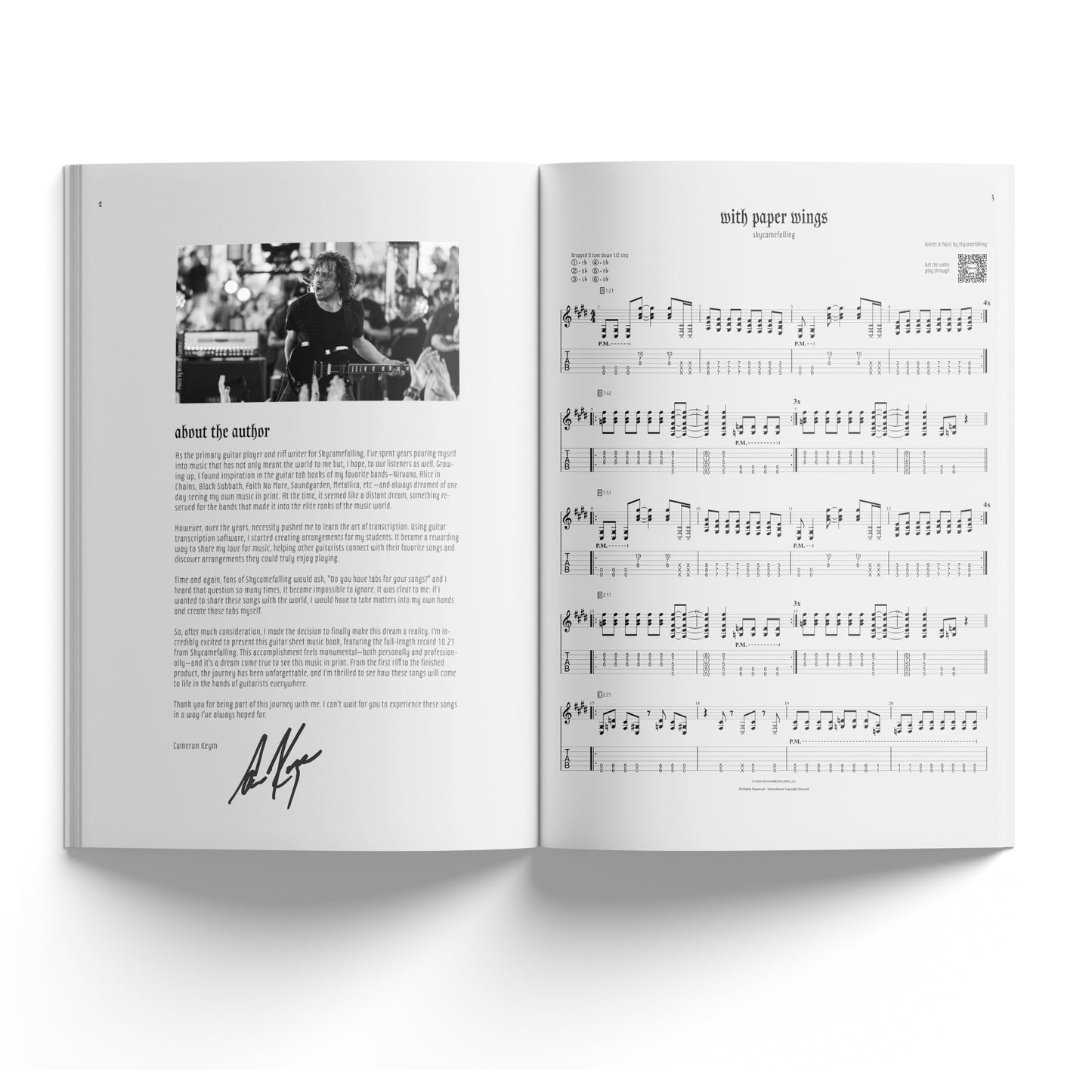 Guitar Tablature Book - 10.21