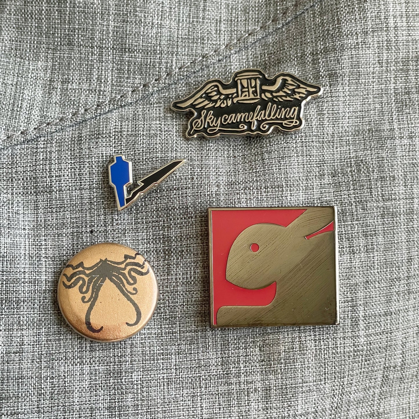 Pin - Self Titled - enamel