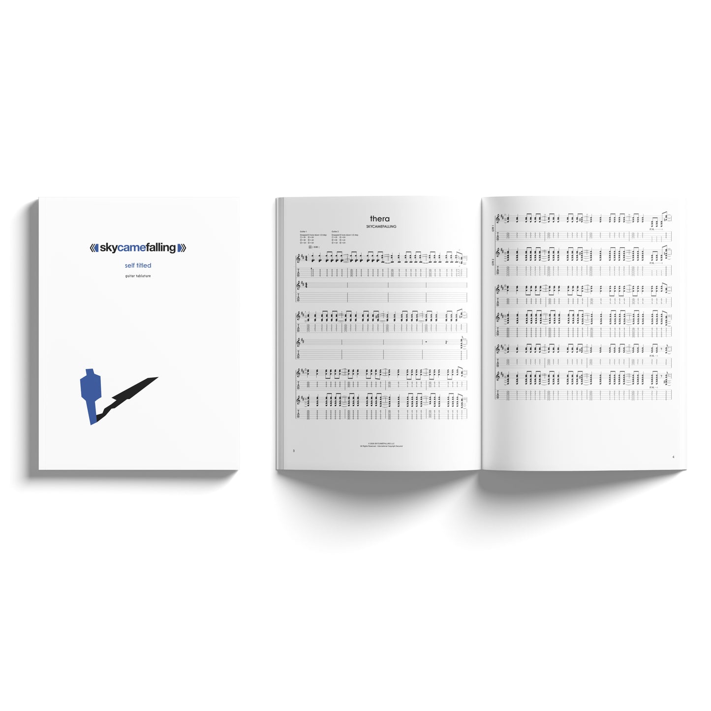 Guitar Tablature Book - Self Titled
